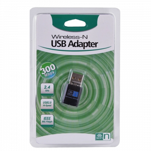 ADAPTADOR USB WIRELESS 300MBPS / PARA LAPTOP / PC / PRECIO INCLUYE  IVA Y FACTURA