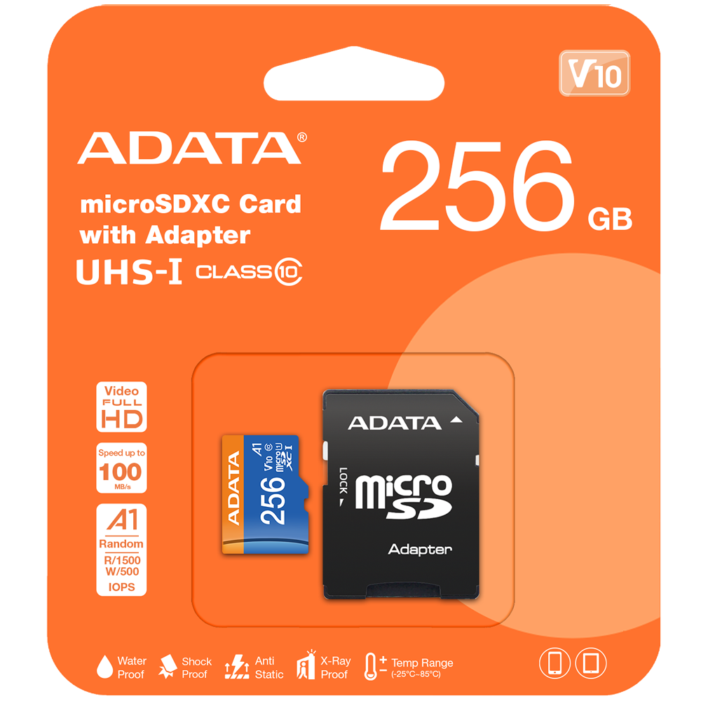 MEMORIA MICRO SD 256GB NARANJA PRINCIPAL.fw
