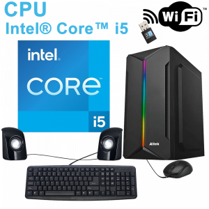 CPU Intel Core i3-10100 / 10ma Gen / Ram DDR4 8gb / Disco Sólido M