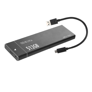 DISCO SÓLIDO EXTERNO 512GB M.2 / MOBILE / USB 3.1 / PRECIO INCLUYE IVA Y GARANTÍA