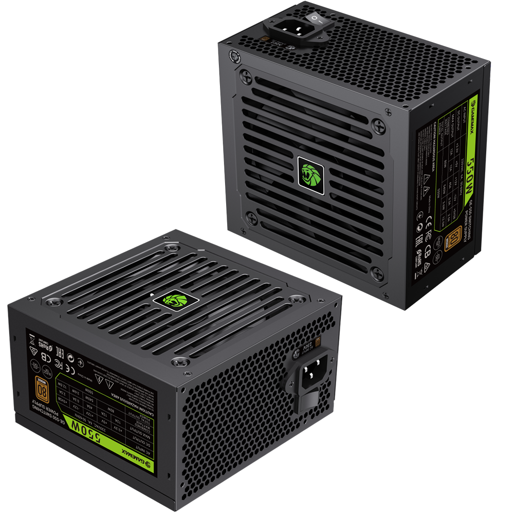 FUENTE DE PDOER GAMEMAX 550W 80 PLUS BRONZE SECUNDARIA.fw